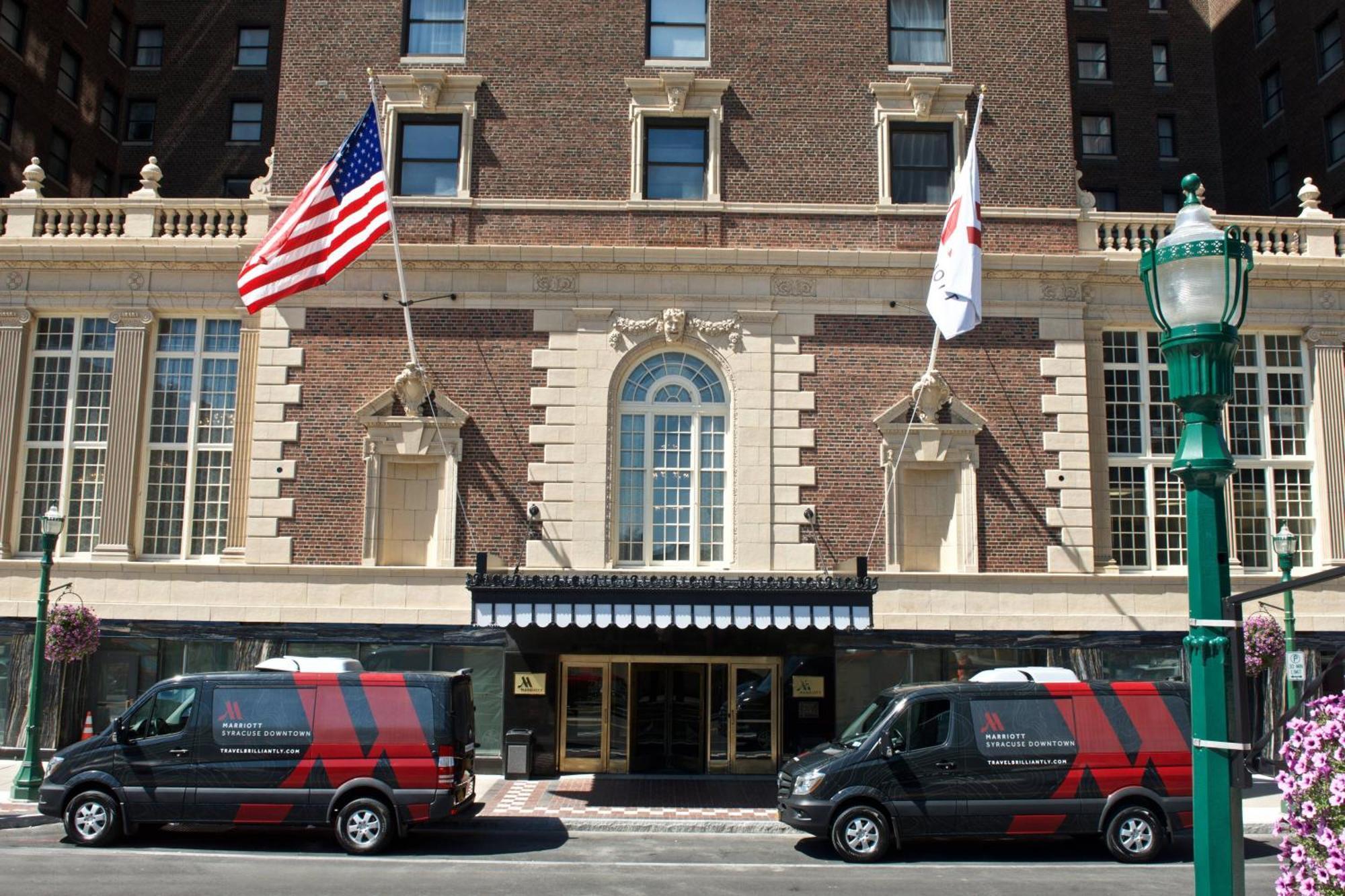 Marriott Syracuse Downtown Hotel Exterior photo